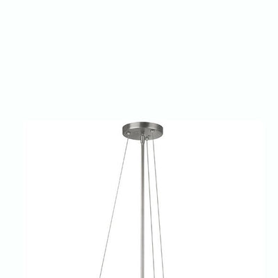 Philips Forecast Taylor 3 Light Ceiling Pendant Fixture, Satin Nickel Finish
