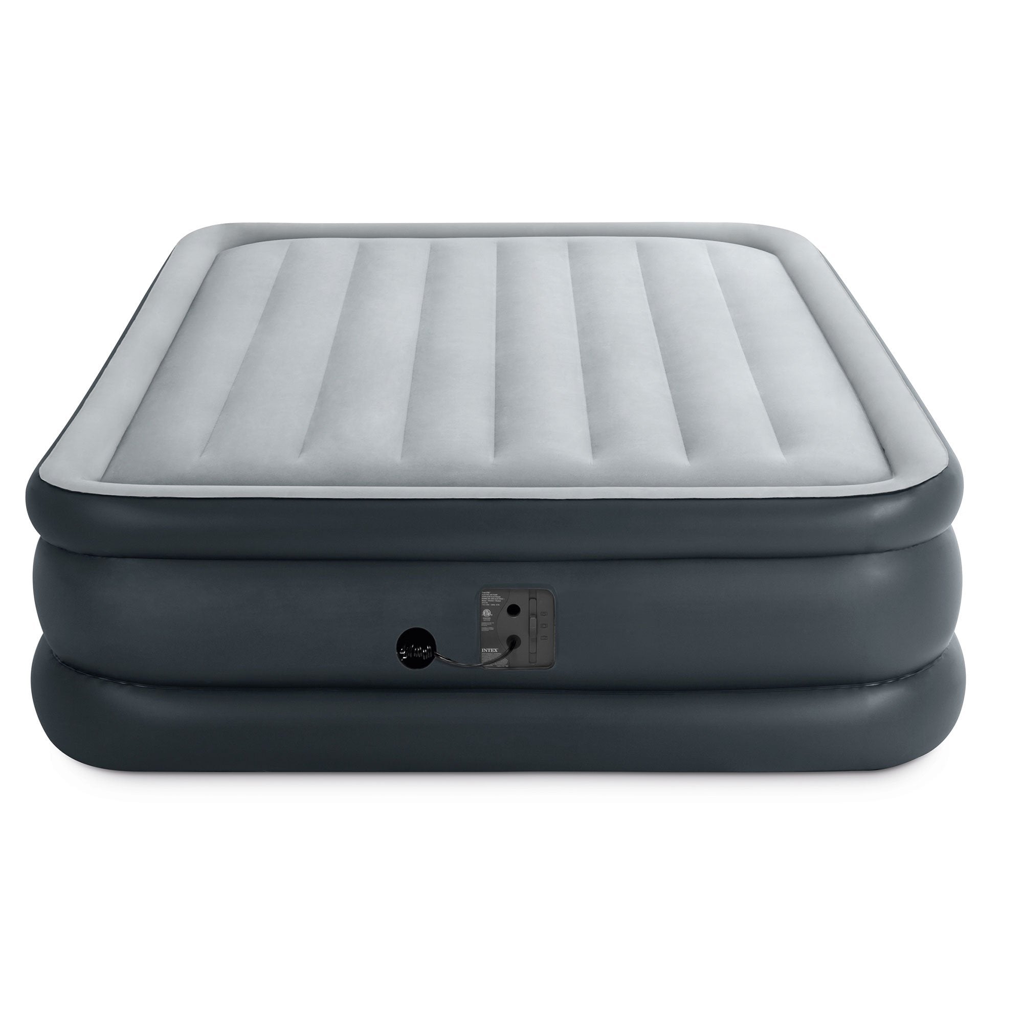 Intex Queen Airbed with Built-in Pump & Twin Mid Rise Airbed with Built-In Pump