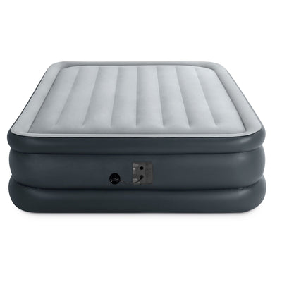 Intex Queen Airbed with Built-in Pump & Twin Mid Rise Airbed with Built-In Pump