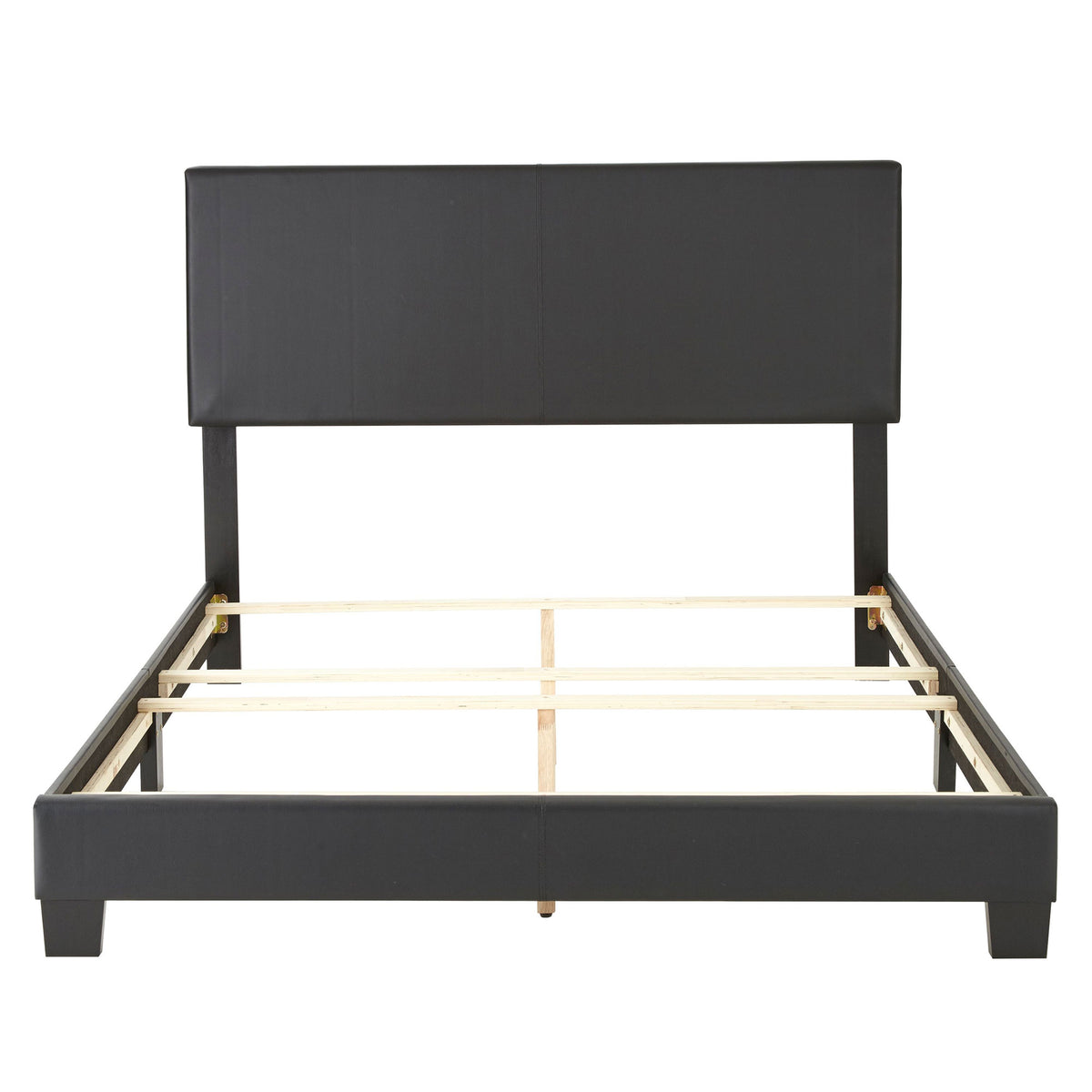 Boyd Sleep Montana King Bed Frame Foundation and Headboard, Black (For Parts)