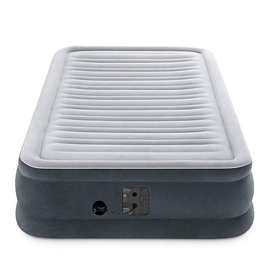 Intex Comfort Plush Dura Beam Plus Series Mid Rise Airbed w/ Pump, Twin (5 Pack)