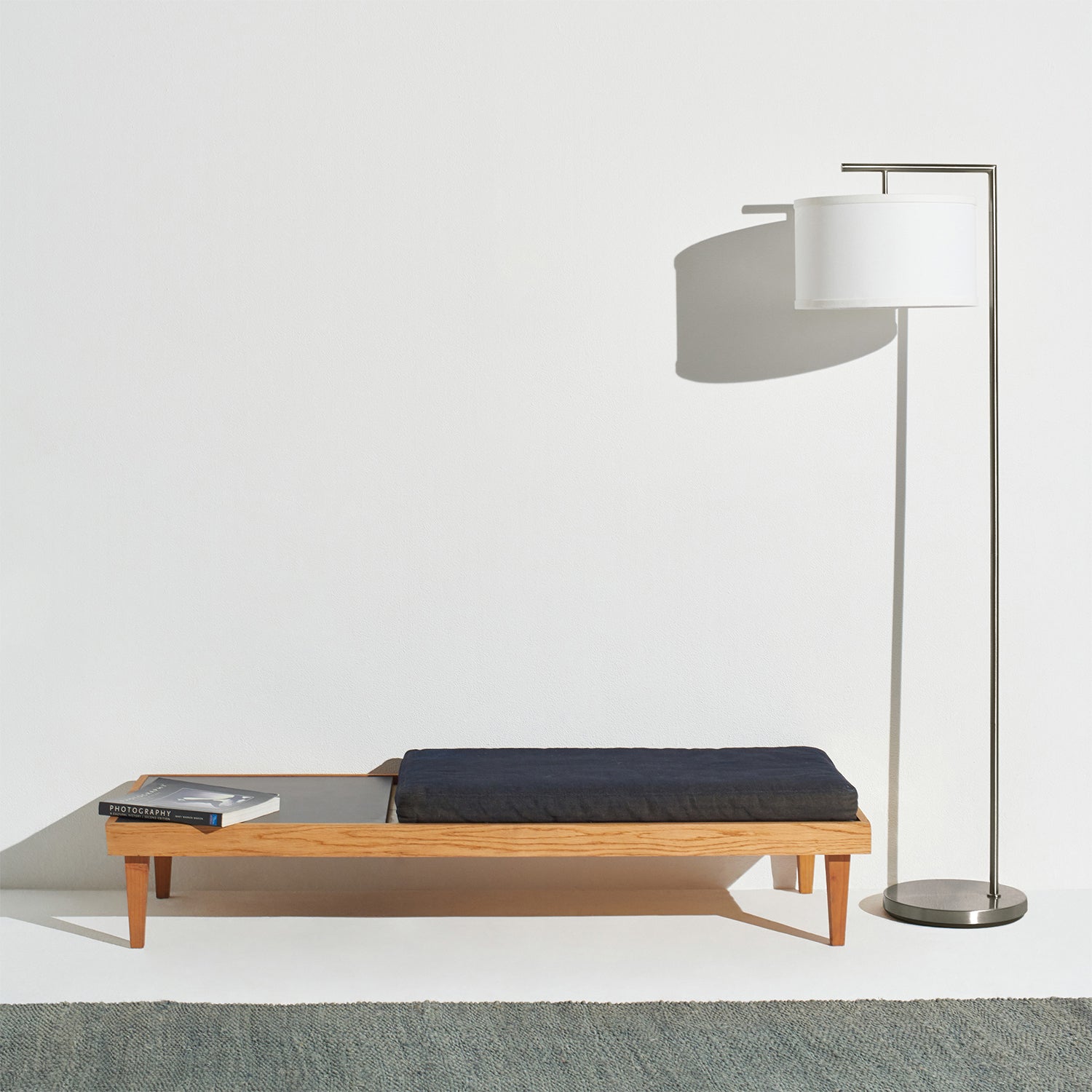 Brightech Montage Standing Floor Smart Lamp LED Light, Satin Nickel (Open Box) - VMInnovations
