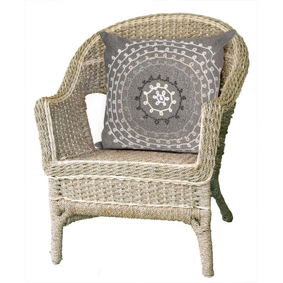 Liora Manne Visions II Indoor Outdoor Patio Accent Pillow, Ombre, 20 x 20 Inch - VMInnovations