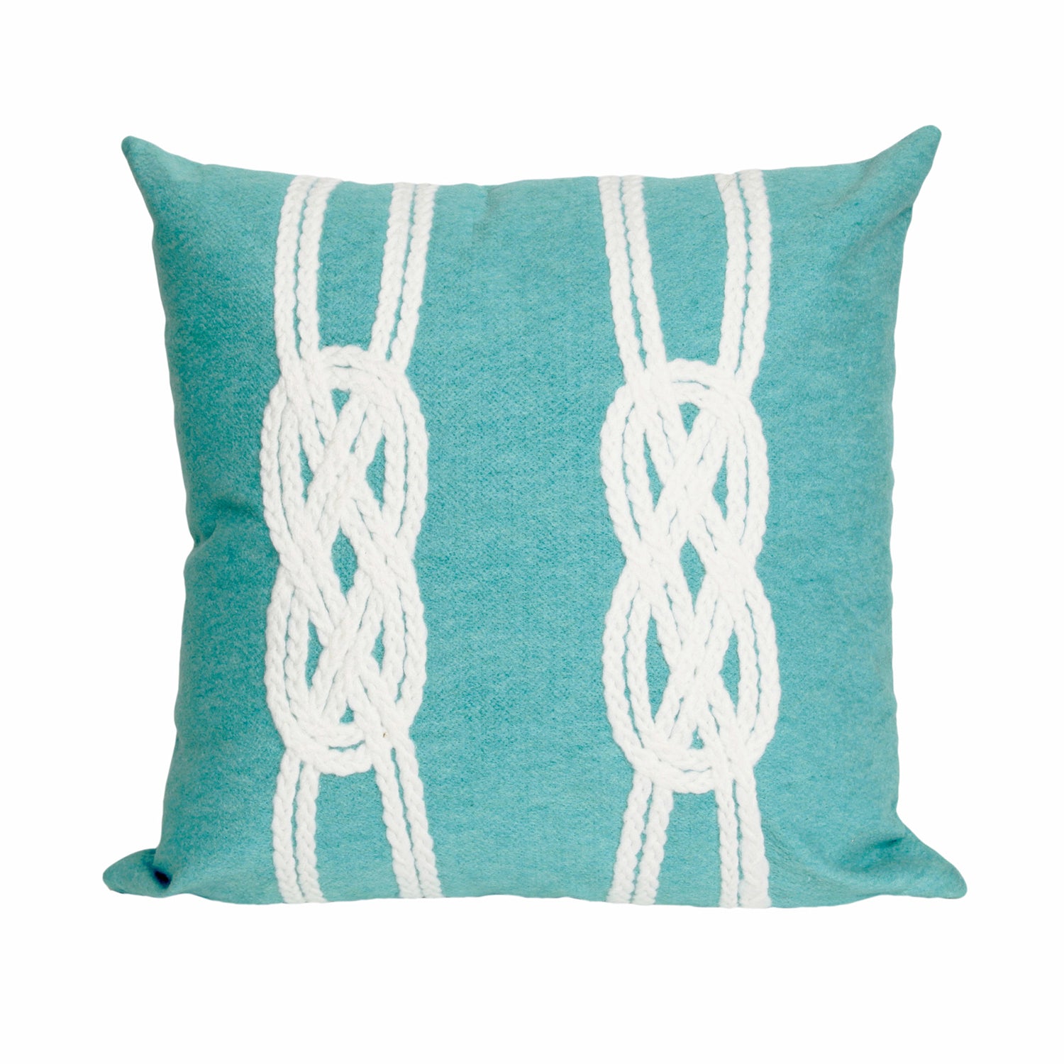 Liora Manne Visions II Indoor Outdoor Accent Pillow, Double Knot, 20 x 20 Inch