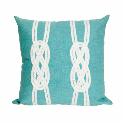 Liora Manne Visions II Indoor Outdoor Accent Pillow, Double Knot, 20 x 20 Inch