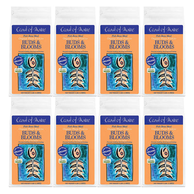 Coast of Maine Fish Bone Meal Pack Organic Potting Soil, 3 LB Bag (8 Pack) - VMInnovations