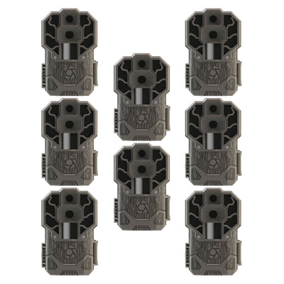 Stealth Cam 30MP Ultra High Res 4K HD No Glo IR Game Trail Camera (8 Pack)