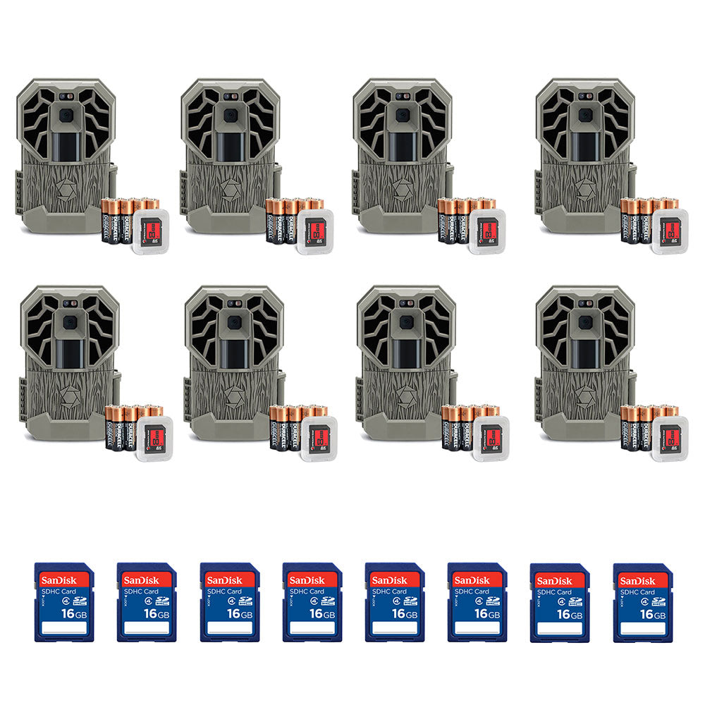 Stealth Cam G26NG Pro 12MP Camera w/SDs & Batts (Certified Refurbished) (8 Pack)