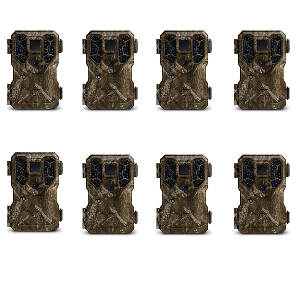 Stealth Cam GSM 8MP No Glo IR Mini Infrared Game Trail Hunting Camera (8 Pack)