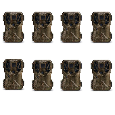 Stealth Cam GSM 8MP No Glo IR Mini Infrared Game Trail Hunting Camera (8 Pack)