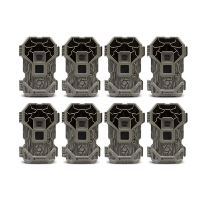Stealth Cam 16MP Camouflage Scouting Wildlife Hunting Game Trail Camera (8 Pack)
