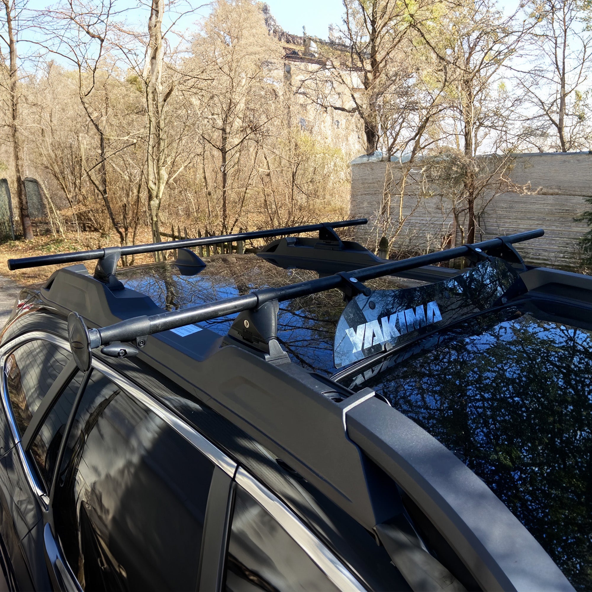 YAKIMA Landing Pad 27 Fixed Point Tower Installation for Rail Rooftops (Used) - VMInnovations