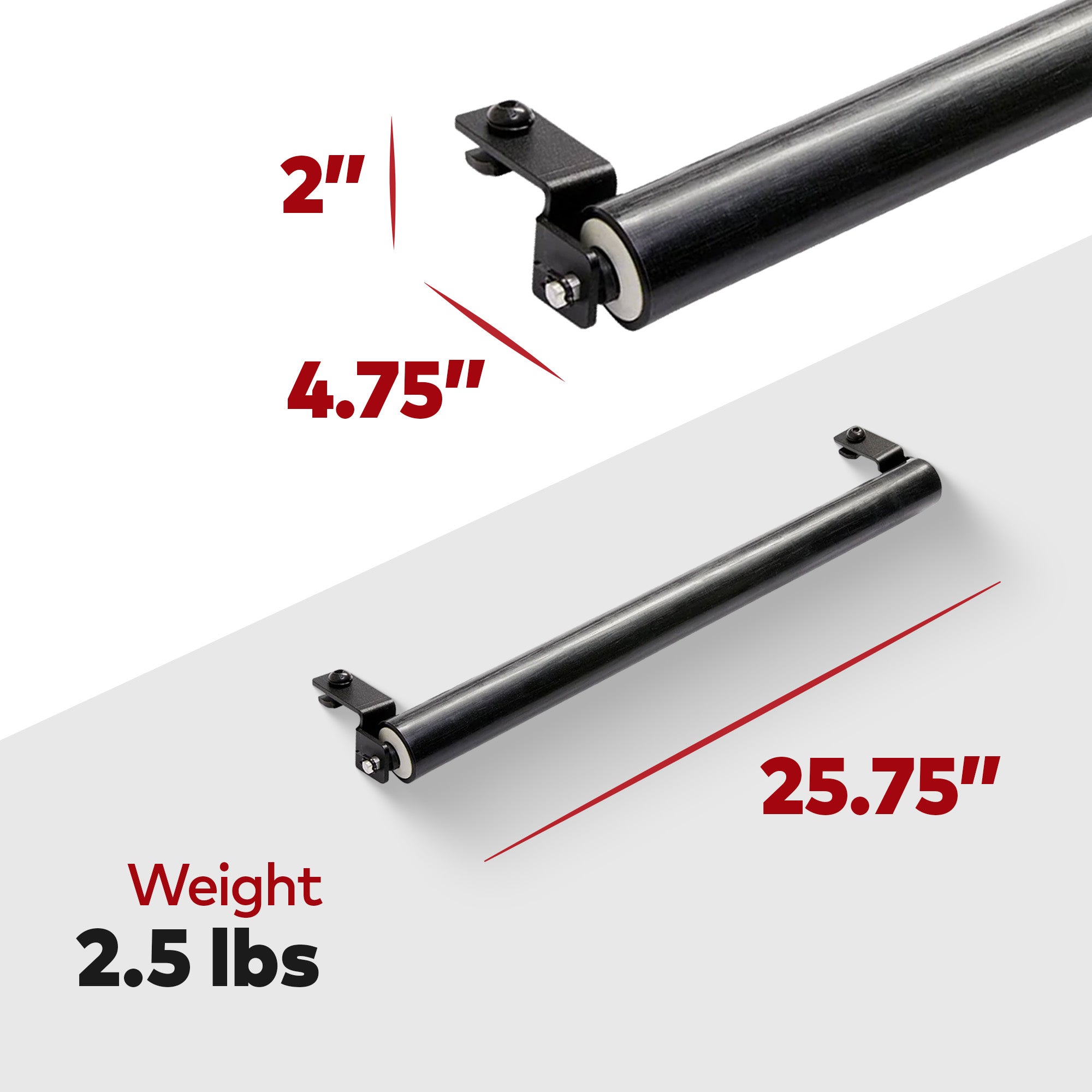 Yakima 2.5lb T-Slot Mounted Load Assist Ladder Roller, Compatible HD Bars(Used)