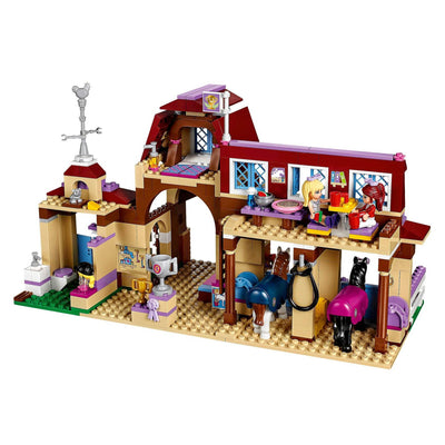 LEGO Friends Heartlake Riding Club Horse Stables w/ Minifigures (Open Box)