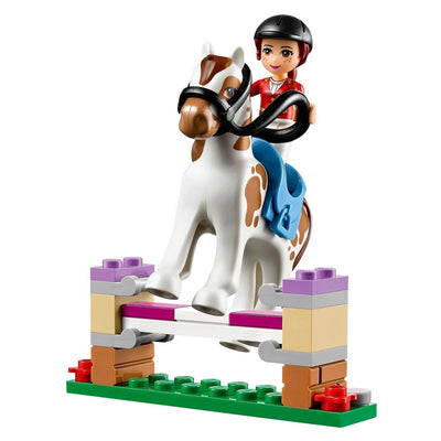 LEGO Friends Heartlake Riding Club Horse Stables w/ Minifigures (Open Box)