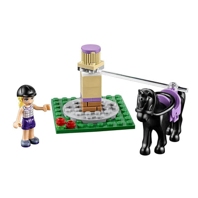 LEGO Friends Heartlake Riding Club Horse Stables w/ Minifigures (Open Box)