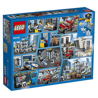 LEGO City Police Station Car Helicopter Motorbike Building Play Set (Open Box)