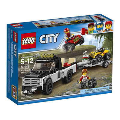 LEGO City Great Vehicles ATV Race Team, 4 Wheeler Building Set Kit (Open Box)