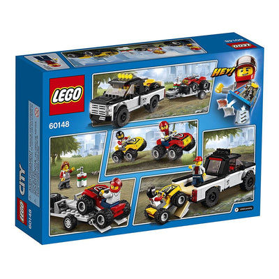 LEGO City Great Vehicles ATV Race Team, 4 Wheeler Building Set Kit (Open Box)