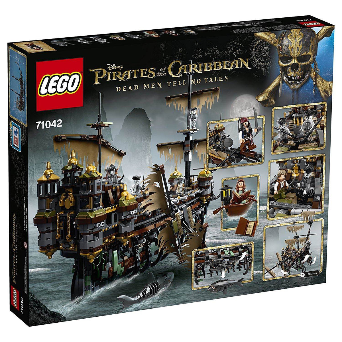 LEGO Disney Pirates of the Caribbean Silent Mary Ship Building Kit | Open Box