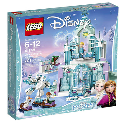 LEGO Disney Princess Elsa Frozen Magical Ice Palace Castle 701 Piece Build Kit