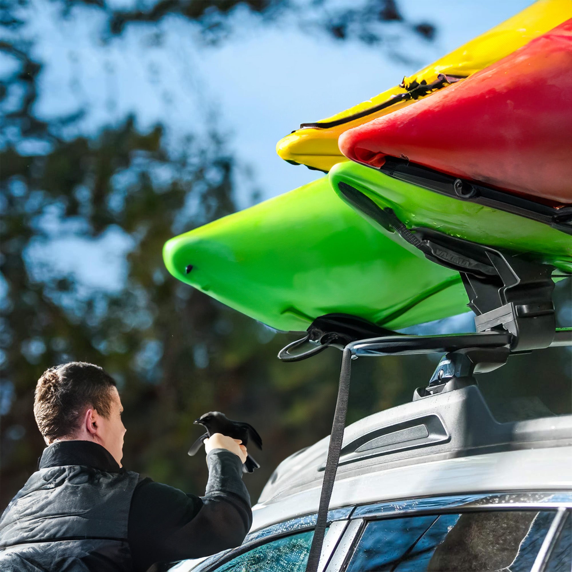 Yakima Premium DeckHand Roof Rack Saddle Mount for Kayak or Small Boat (Used) - VMInnovations