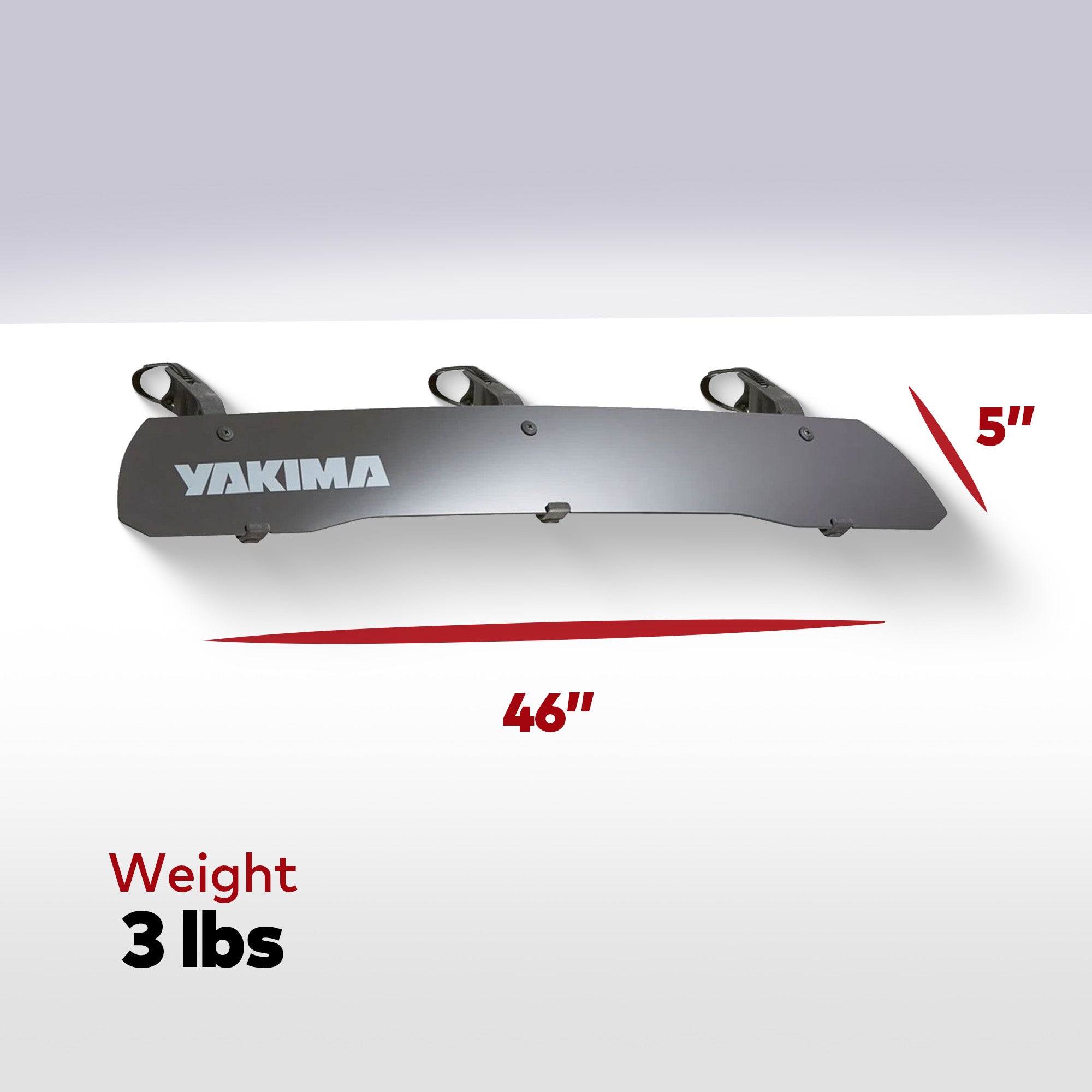 Yakima WindShield 46" Roof Rack Compatible w/StreamLine Towers (Open Box) - VMInnovations