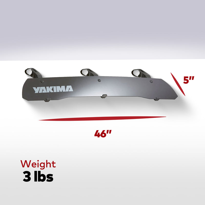 Yakima WindShield 46 Inch Roof Rack Wind Fairing, Compatible w/StreamLine Towers