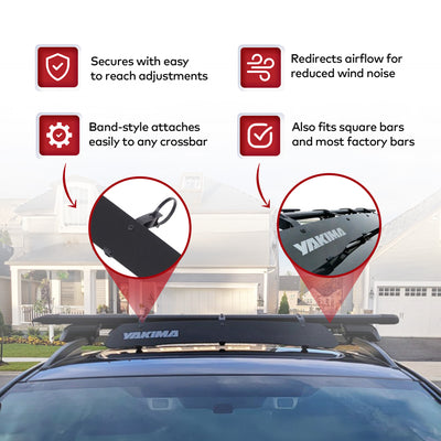Yakima WindShield 46" Roof Rack Compatible w/StreamLine Towers (Open Box) - VMInnovations