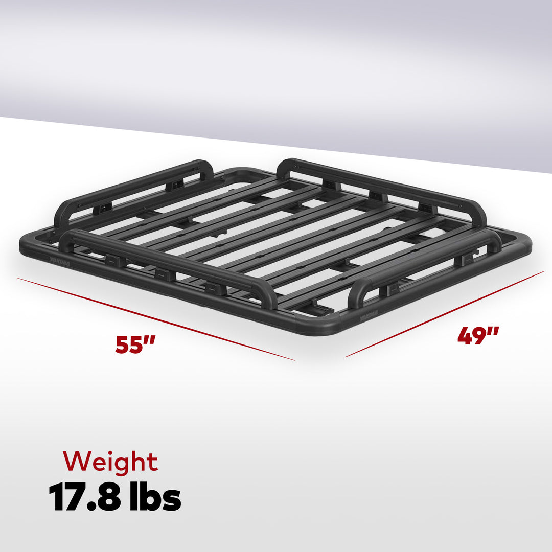 YAKIMA 55x49" LockNLoad Perimeter Raised Rail Kit for RoofRack 4 Rails(Open Box)