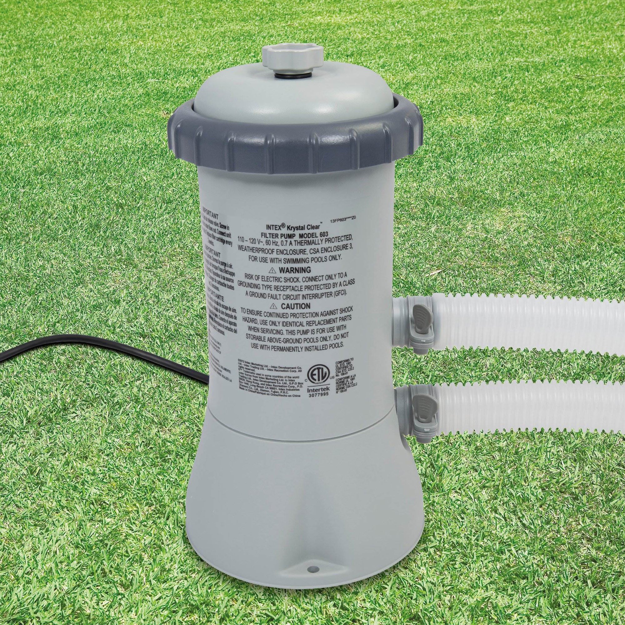 Intex 15ft x 33in Easy Set Above Ground Swimming Pool and 530 GPH Filter Pump - VMInnovations