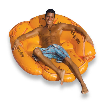 Swimline Giant Inflatable 62 Inch Baseball Glove Swimming Pool Float | 90844