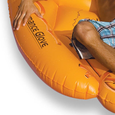 Swimline Giant Inflatable 62 Inch Baseball Glove Swimming Pool Float | 90844