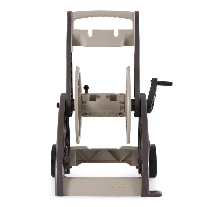 Suncast CPLJNF175BD 175' Resin Garden Reel Wheeled Cart for 5/8" Vinyl Hose - VMInnovations