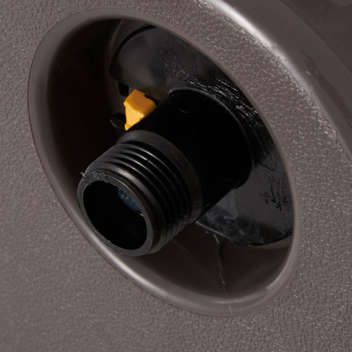 Suncast CPLJNF175BD 175' Resin Garden Reel Wheeled Cart for 5/8" Vinyl Hose