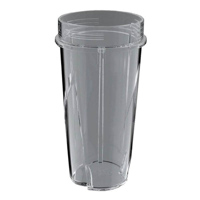 Ninja 16 Ounce Nutri Ninja System Pulse Blender Replacement Cup w/o Lid (4 Pack)