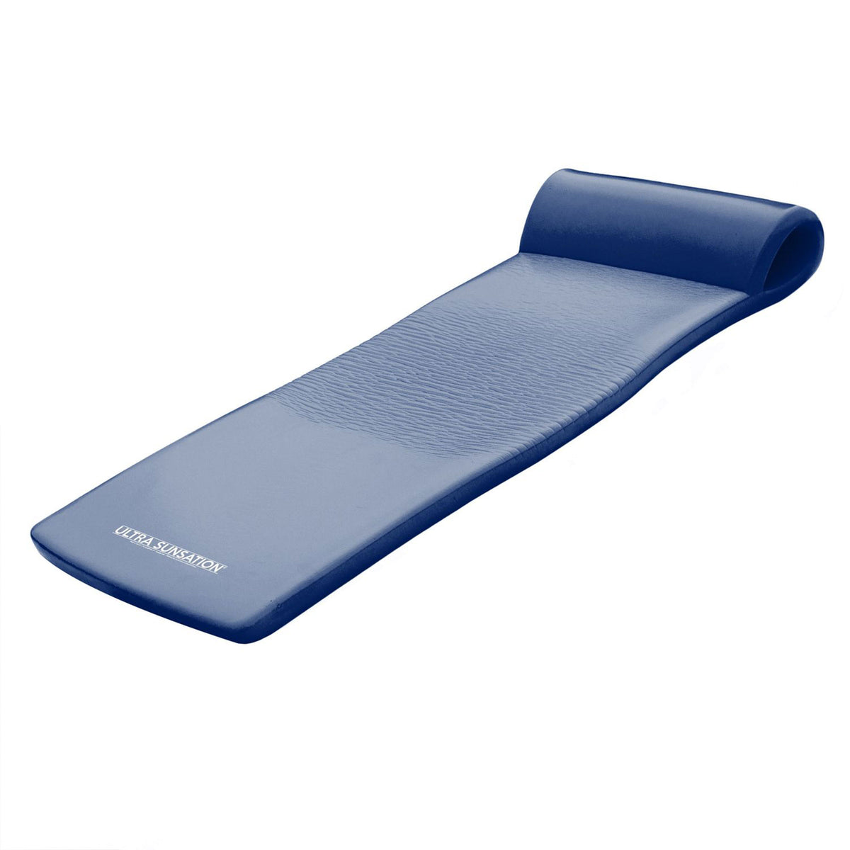 TRC Recreation Ultra Sunsation 2.5" Thick Foam Pool Float Mat, Navy Blue (Used)