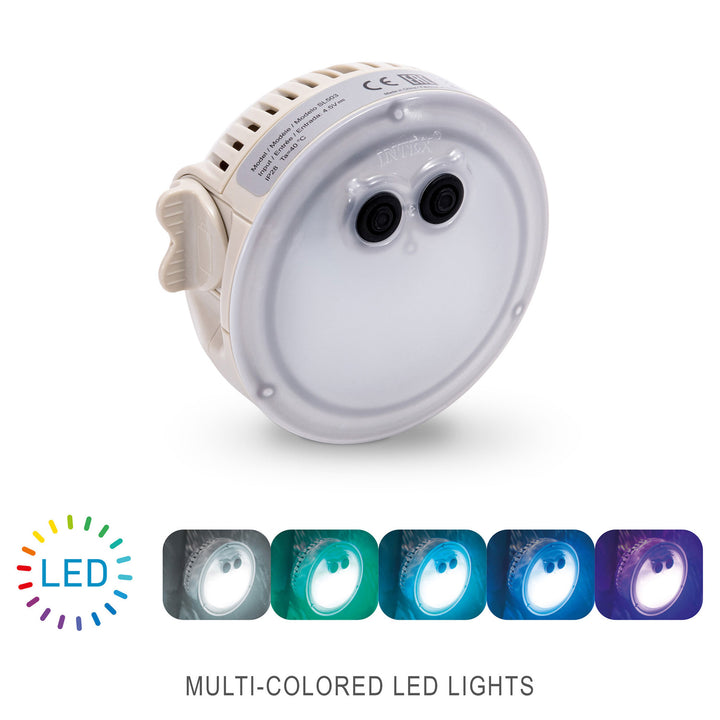 Intex PureSpa Multi-Colored LED Light for Bubble Spa Hot Tub | (Open Box)