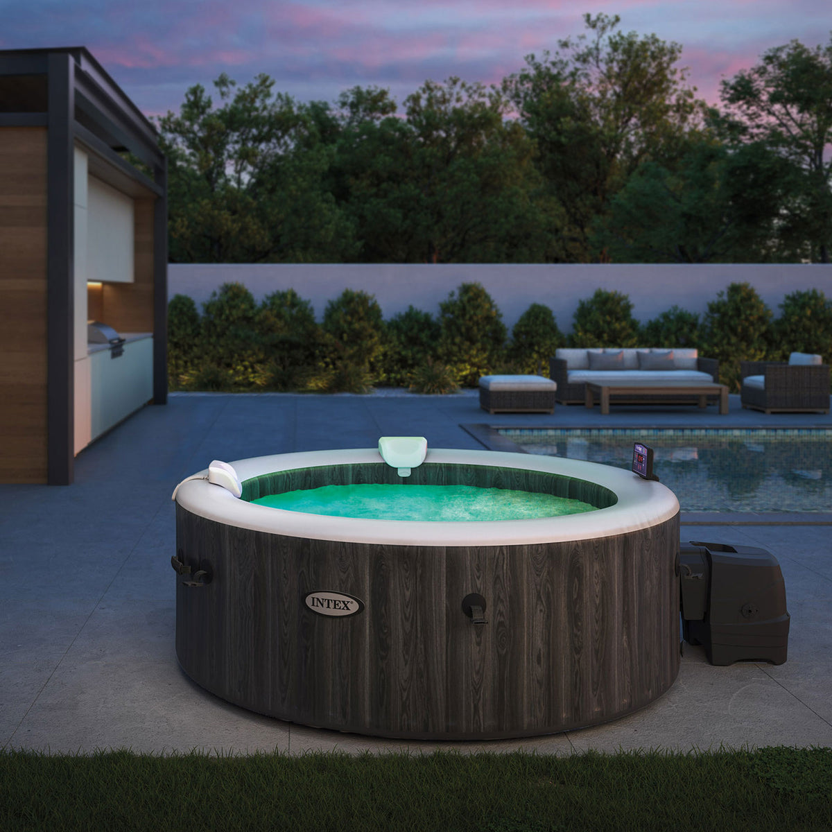 Intex PureSpa Multi-Colored LED Light for Bubble Spa Hot Tub | (Open Box)