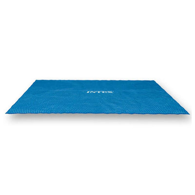 Intex 12 x 24 Foot Rectangular Solar Frame Set Swimming Pool Cover (Open Box)