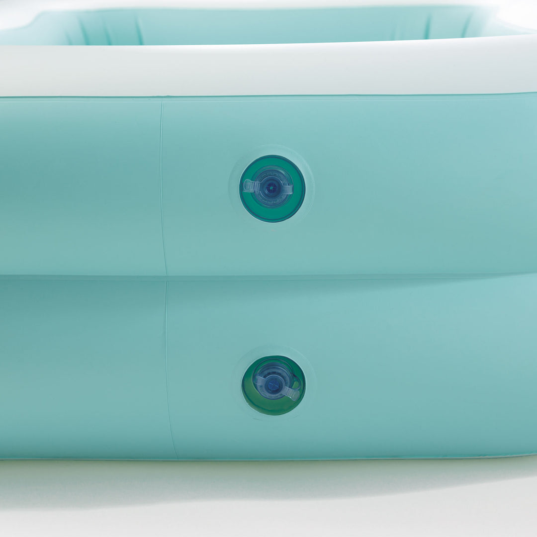 Intex Outdoor Inflatable Family Swimming Pool Swim Center, Orange (Open Box) - VMInnovations