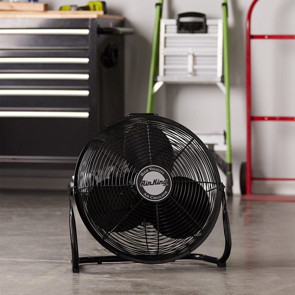 Air King 18 Inch 1/6 HP High 3 Speed HD Portable Industrial Floor Fan(For Parts) - VMInnovations
