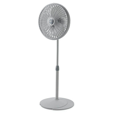 Lasko 16 Inch 3 Speed Adjustable Oscillating Air Performance Pedestal Floor Fan