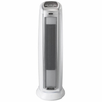 Lasko 5775 1500W Portable Electronic Thermostat Ceramic Tower Space Heater