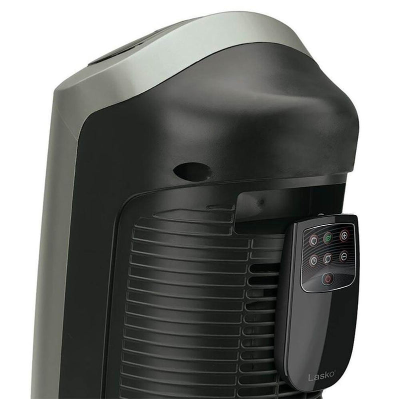 Lasko 1500W Portable Oscillating Ceramic Space Heater Tower with Digital Display
