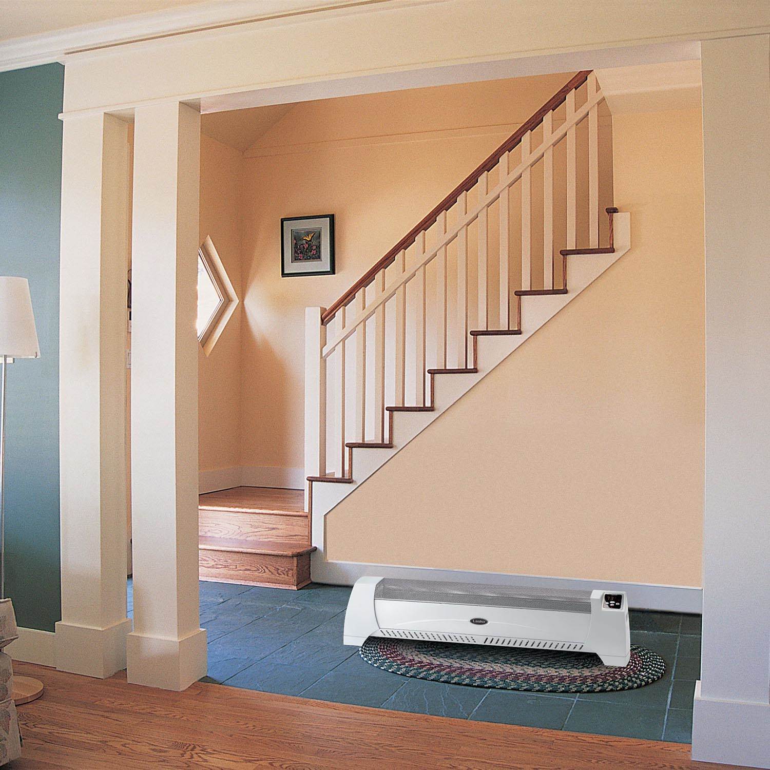 Lasko Silent 1500 Watt 40 In Low Profile Convection Floor Room Heater (Open Box)
