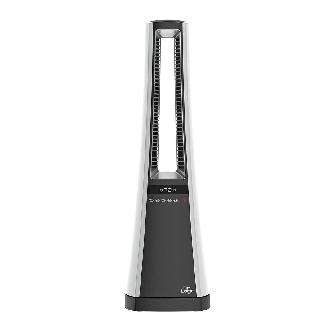 Lasko 1500W Air Logic Bladeless Electric Tower Space Heater with Remote (Used) - VMInnovations