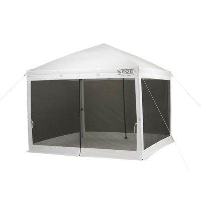 Wenzel Smartshade 10' x 10' Pop Up Screen House Canopy Tent | Open Box
