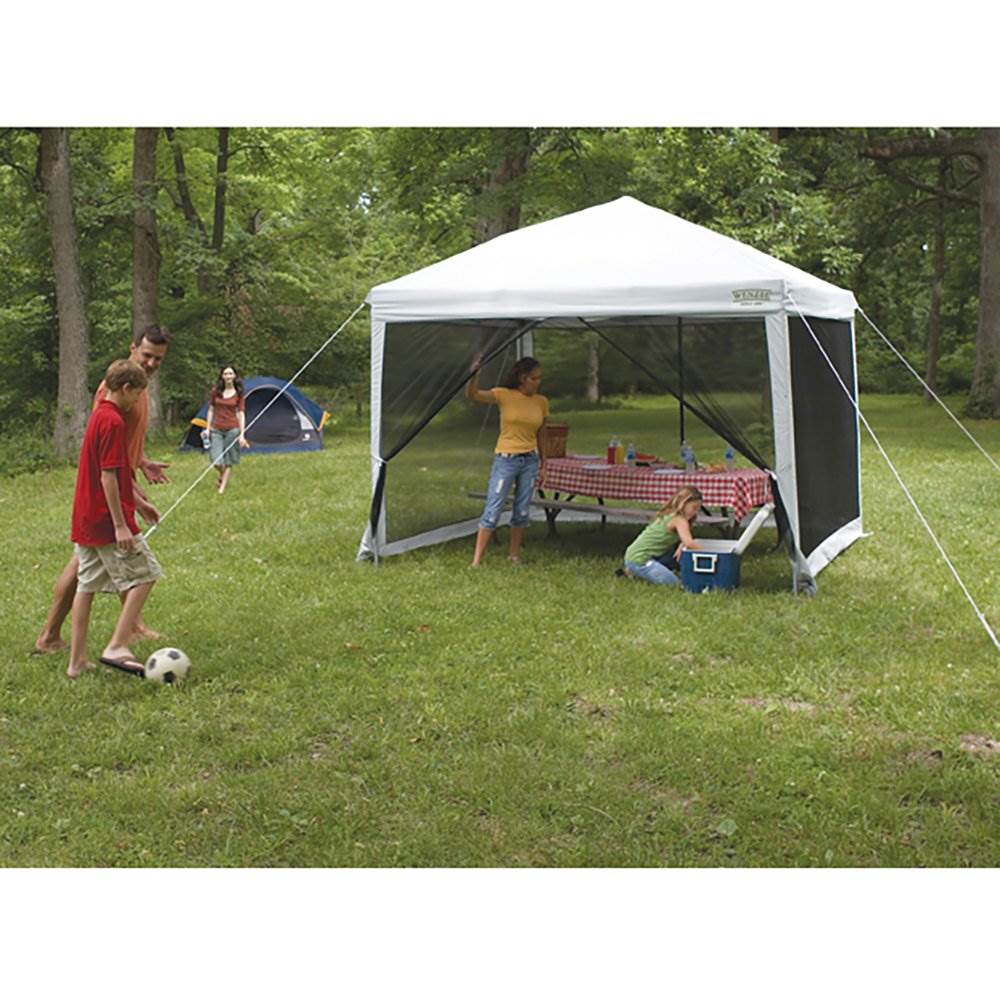 Wenzel Smartshade 10' x 10' Pop Up Screen House Canopy Tent | Open Box