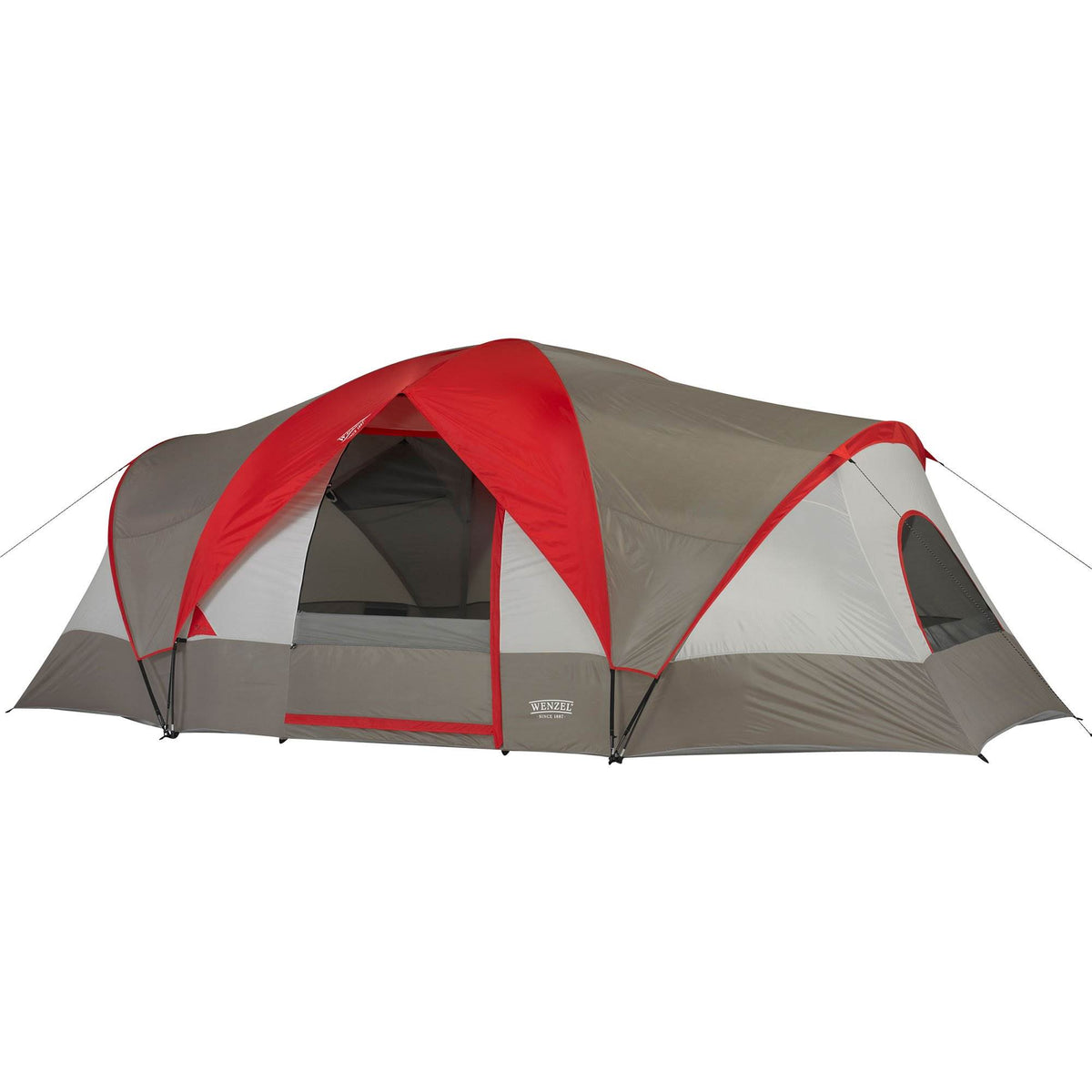 Wenzel Great Basin 10 Person 3 Room Easy Setup Family Dome Tent | Open Box